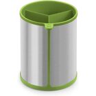 Prior - Contenitore per utensili da cucina - Acciaio inossidabile, Silicone, LFGB - Contenitore utensili