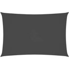 vidaXL Parasol à Vela Oxford Tissu Rectangulaire 2x4m Anthracite - Parasol solaire - Publicité