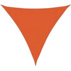 vidaXL Voile d'ombrage 3,6x3,6x3,6 m Orange Triangulaire Résistant UV HDPE Durable - Publicité