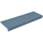 vidaXL Blaue Teppichstufen 15 Stk - Treppenteppiche