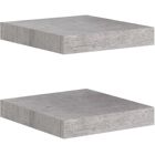 vidaXL Nova - Set da 2 mensole a sospensione - Wall Shelves