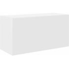 vidaXL 860058 Armoire Murale de Salle de Bain Blanche - Rangement de Salle de Bain - Publicité