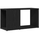 Meuble TV en Chêne Noir vidaXL - Résistant et Polyvalent