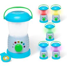 Melissa & Doug Odkryj Światło i Dźwięk Lampka Kempingowa - Zabawa na Świeżym Powietrzu dla Dzieci