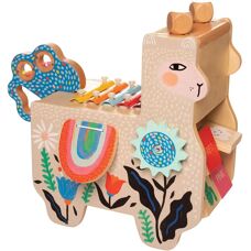 Manhattan Toy Lili Lama muzikaal beige - Speelgoed