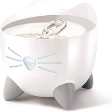 Catit PIXI Cat Water Fountain with stainless steel top