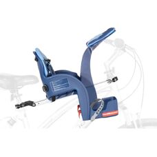 Șaț de bicicletă pentru copii WeeRide Safe Front Deluxe - Albastru
