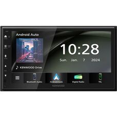 Kenwood DMX6523DABS Car Media Receiver - Black - Car Type