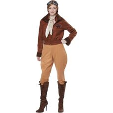 California Costumes Women's Aviator Pilot Costume - Costume