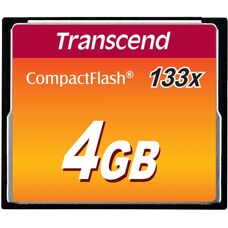 Transcend TS4GCF133 4GB Speicherkarte - CompactFlash