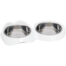 Catit PIXI Doppia Ciotola per Gatti - Ciotola per Cibo