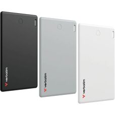 Verbatim My Finder Card Bluetooth Item Finder - Black, Silver, White
