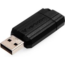 Verbatim PinStripe USB Drive 8GB - Sort - USB-flashdrev