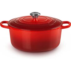 Le Creuset Assinatura Panela de Ferro Fundido 28cm Cerise - Panela de Ferro