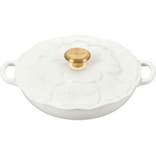 Le Creuset Signature 26cm Petal Récipient en Fonte - Publicité