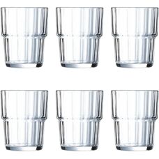 Arcoroc Noruega Gläser-Set - 6 Stück - Transparent - 16 cl