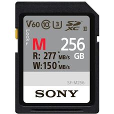 Sony SDHC/SDXC UHS-II - SDXC 256GB (SF-M256) - Publicité