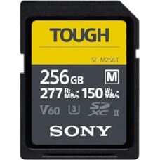 Sony SF-M TOUGH SD UHS-II (R277/W150) - 256GB - Publicité