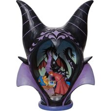 Disney Maleficent Diorama Figurine - Sleeping Beauty Scene - 27cm
