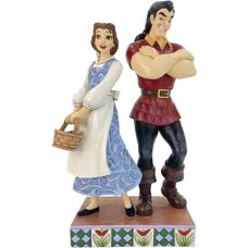 Disney Traditions Belle Gaston Figurines - Disney Princess