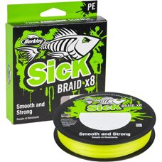 Berkley Sick Braid Flame Green 150m - 0,23mm - Angelschnur
