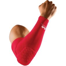Manicotto Rosso McDavid - L - Unisex - Accessorio Sportivo