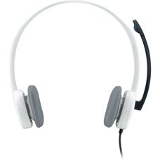 Logitech H150 Trådbundna Hörlurar - Stereo ljud, Brusreducerande mikrofon, Justerbart huvudband