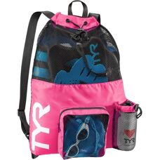 TYR Pink Großer Mesh Mumien Rucksack - Sport Rucksack