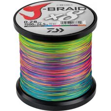 Daiwa J-braid 8 1500 M Mehrfarbig - Angelschnur