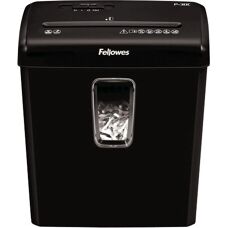 Destructeur Fellowes P-30C - Coupe Croisée - 6 Feuilles - Noir - Publicité
