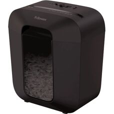 Fellowes LX25 Paper Shredder - Cross Cut - Black