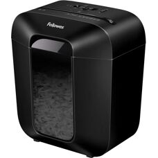 Fellowes LX25 Paper Shredder - Cross Cut - Black