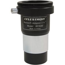 Celestron 93640 Camera Lens Adapter - 1.25 inch Barlow & T-Adaptor
