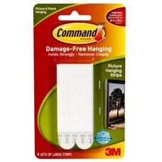 3M 17206 White Picture Hanging Strips