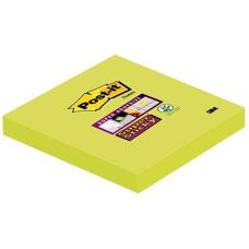3M 6546SA Lime Kvadrat Självhäftande Notispapper - Notispapper