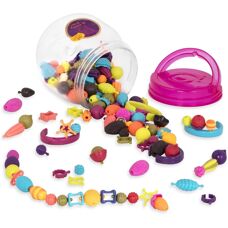 B. toys 701373-NC - Conjunto de Joyería Colorido para Niños