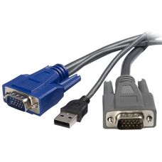 StarTech.com SVUSBVGA6 KVM cable Black - 1.8 m