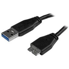 StarTech.com USB Cable - Micro USB 3.2 Gen 1 - 15cm - Black - USB 3.0 Micro B
