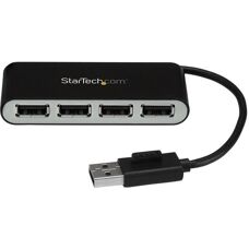 Hub USB StarTech.com ST4200MINI2 - 4 Ports - Noir, Argent - Publicité