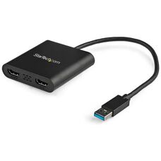 StarTech.com USB 3.0 to Dual HDMI Adapter - 4K/1080p
