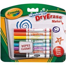 Crayola 8 Washable Dry Erase Markers - Markers
