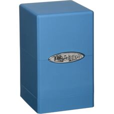 Ultra Pro Satin Tower Light Blue Deck Box - Deck Box