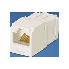 Modulo Jack in Rame Bianco Panduit - Modulo di Rete