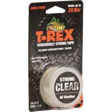 T-Rex Mounting Tape - Heavy Duty Clear Tape 25mm x 1.5m