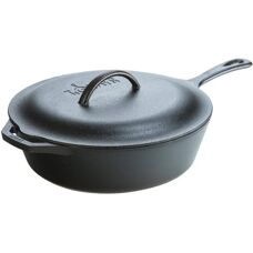 Lodge 30.5cm Cast Iron Skillet - 4.7L, Versatile, Made in USA