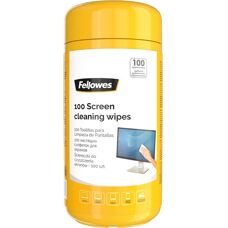 Kit de limpieza de pantallas Fellowes 9970330 - 100 toallitas