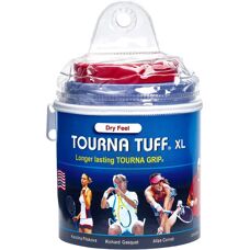 Tourna Tuff XL Tennis Overgrip - 30 Stück, Hellblau