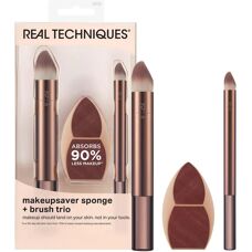 Real Techniques Makeupsaver Schwamm & Pinsel Set - Unisex