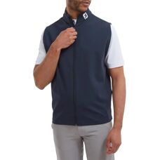 FootJoy Full-Zip Knit Vest - Navy - Golf Vest