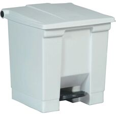 Rubbermaid Alb 30L Coș de gunoi cu pedală - Recipient de gunoi